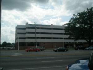 Cape Fear Valley Health Systems - Parking Deck from Bordeaux View